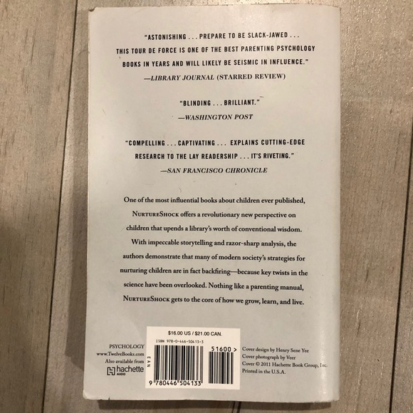 NurtureShock: New Thinking About Children - Picture 7 of 9